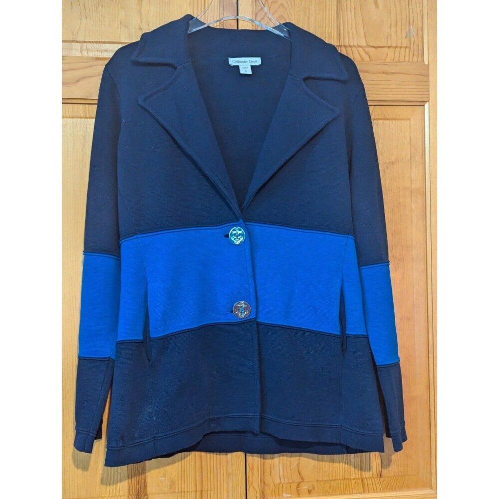 Coldwater‎ Creek Nautical Sweater Jacket Small